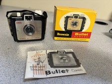 Kodak Brownie Bullet Camera 26 in Original Box Instruction Manual Made In USA