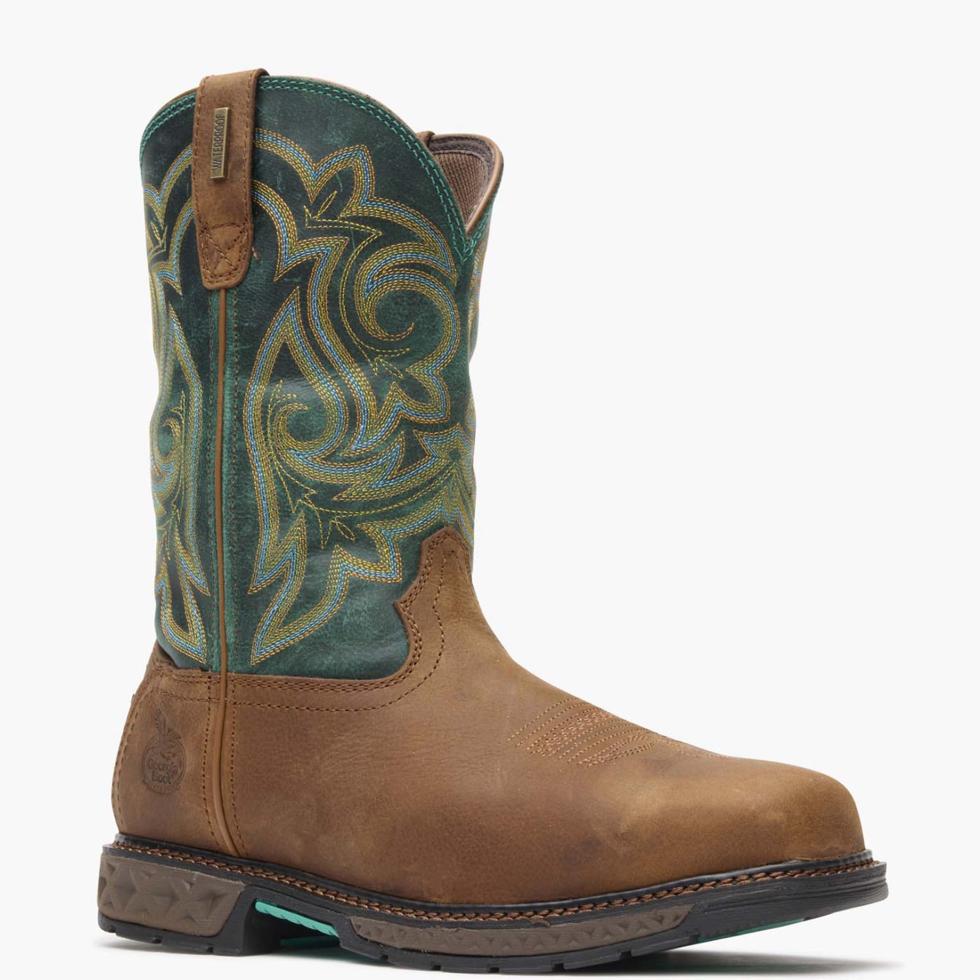 Женские водонепроницаемые накладные ботинки Georgia Boot Carbo-Tec LT со стальным носком