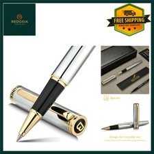 Luxury Rollerball Pen with 24K Gold Finish - Elegant Gift for Professionals