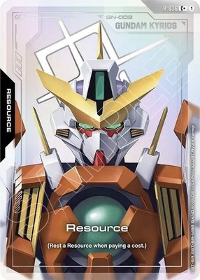 Gundam Kyrios Resource Foil - R-036 C+ - NM - Gundam TCG Card Game