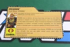 Buzzer (v4) G.I. Joe 25th Anniversary File Card 2007 HASBRO  Z13 021Q