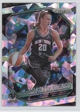 2025 Panini Prizm WNBA Ice Prizm Sabrina Ionescu #19 1ny5