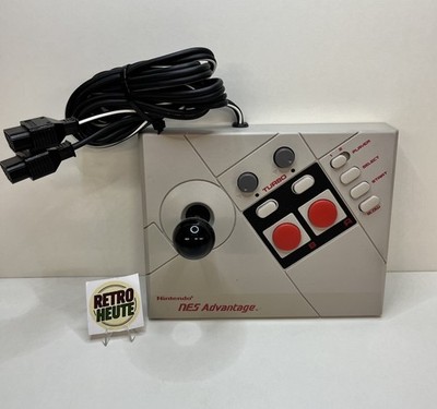 Original Nintendo NES Advantage - Arcade Stick Controller Grau NES-026 Gut