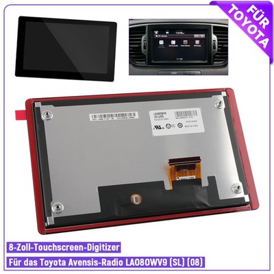 8'' LCD DISPLAY TOUCH SCREEN LA080WV9-SL08 SL04 For 2019-2022 Kia Forte Hyundai