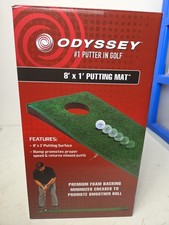 Odyssey Callaway 8' x 1' Quality Golf Putting Practice Mat New Open Box