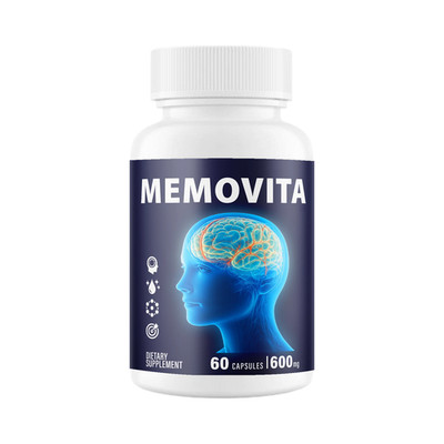 Memovita Capsules - Memo Vita Natural Support for Memory & Health-60 Caps