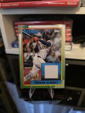 2025 Topps Series 1 Yordan Alvarez 1990 Relic Game Used Patch #T90R-YA Astros