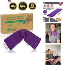 Microwavable Heating Pad for Neck, Back Shoulders - Heating Bean Bag Microw...