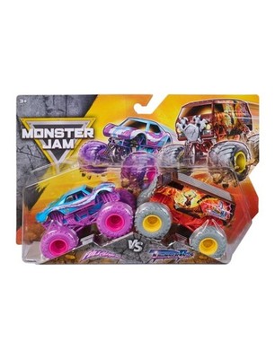 MONSTER JAM FULL CHARGE vs THUNDER BUS Series 34 SPIN MASTER 1:64 Scale