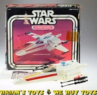 Vintage Kenner Star Wars Vehicle Boxed X-Wing Fighter C7 with C4 Box