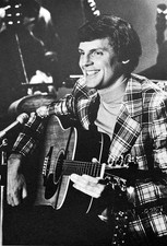 CLAY HART III country clipping Lawrence Welk Family plaid suit B&W music '70s TV