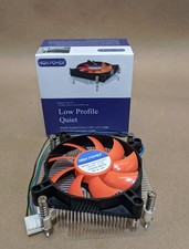 HIGH POWER LGA-115x-mITX 1U Low-Profile Quiet 80mm CPU Cooling Fan i5 i7 Cooler