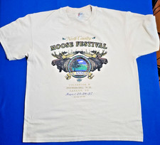 Vintage North Country Moose Festival Y2k T-Shirt Men's Size Large