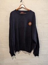Lakewood tight knit jumper xxl ttg Toronto yacht club pullover navy blue