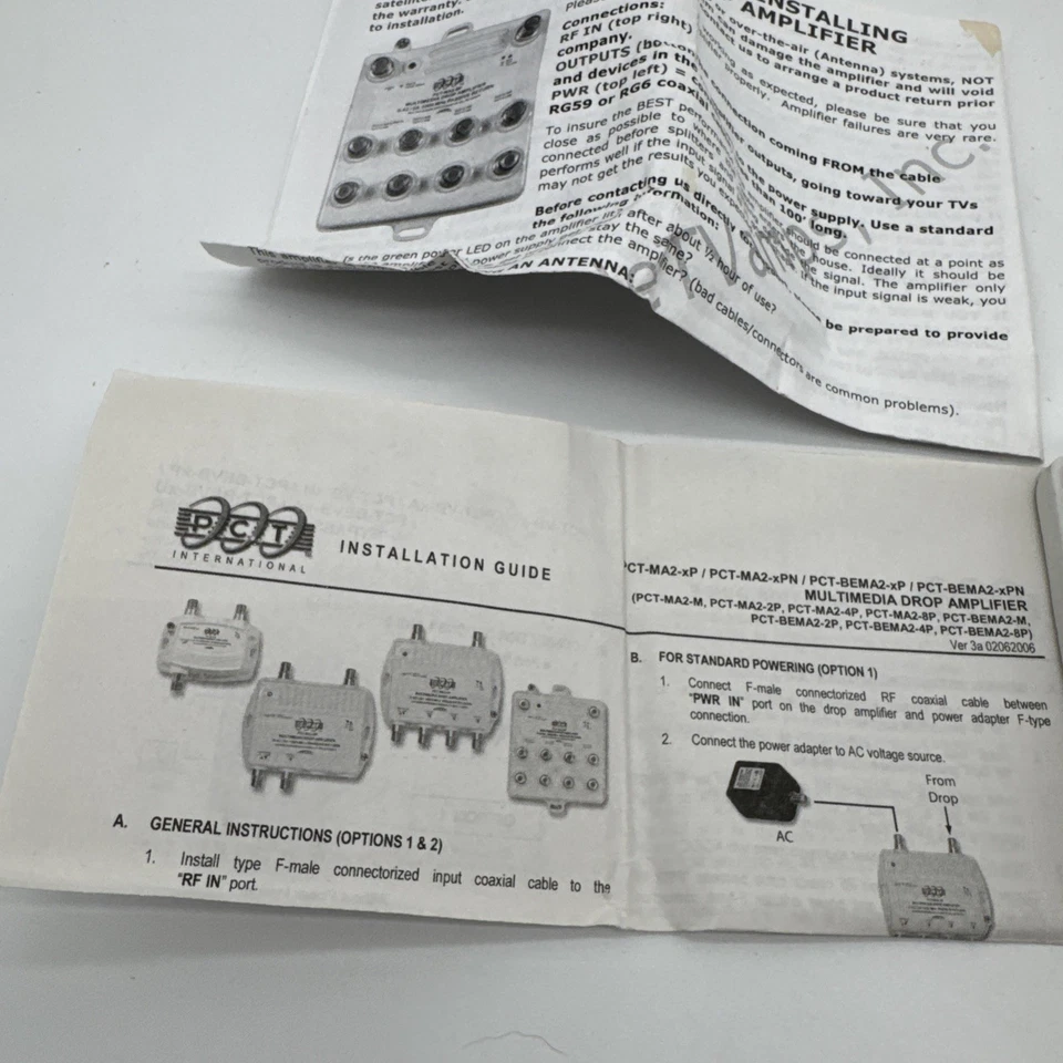 PCT-MA2-8P Multimedia Drop Amplifier - Image 4 of 4