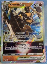 kleavor v pokemon card value Pokemon: VStar Special Collection Box Colorless Rout (10+) This attack does 30 more damage for each of your opponents Benched Pokmon Kleavor VSTAR #SWSH249 Prices |