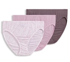 Jockey Women's Panties Sz 8 Supersoft Breathe French Cut Multi-colored A690993