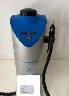 Amann Girrbach Steamer X3 Dampfstrahlgerät Dental Abdampfgerät Voll Funktioniert