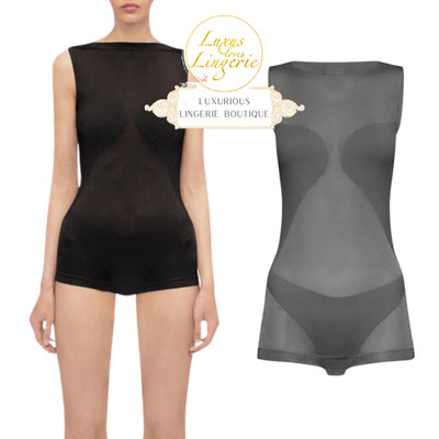 VENUS PANTY BODY by Wolford S Small ash grau Transparent Body Lingerie Design
