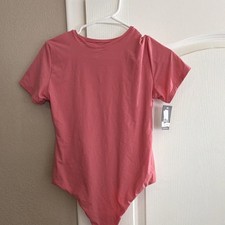 Target Brands Coral Stretch Fully Lined Women's Bodysuit Size L