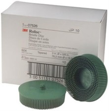 DISC BRISTLE 3 INCH 50 GRIT GREEN