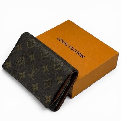 Original Louis Vuitton Portefeuille Trésor Geldbörse (L-Form) M61736 Box