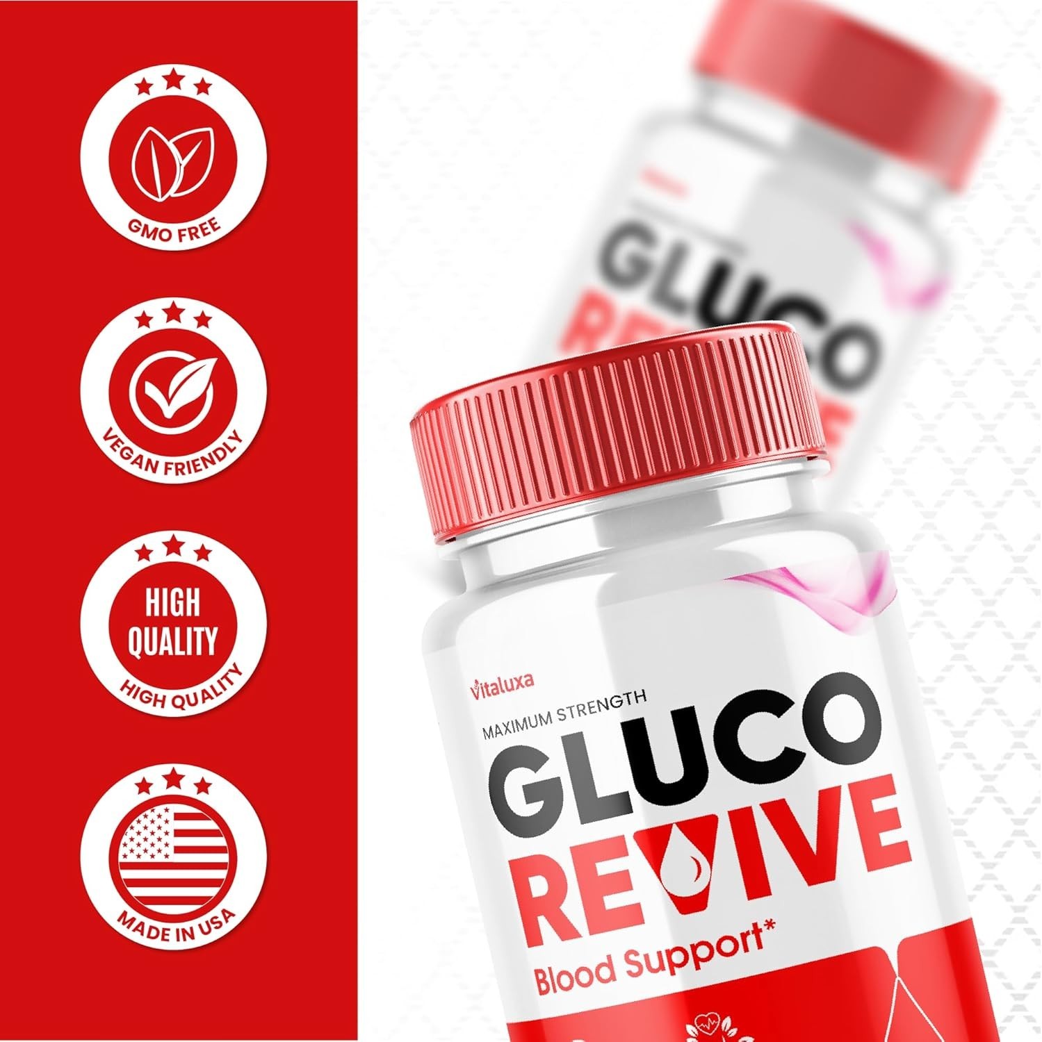 Gluco Revive Capsules - 120 Count  Balance Support for Digestive Health thumbnail 6