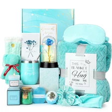 Birthday Gifts for Women, Gift Baskets for Women, Relaxing Spa Gifts Care Packag