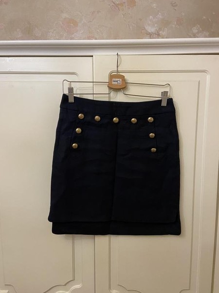 Women Joseph Skirt Navy Viscose 36 / S / 44