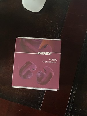 Bose Ultra Open Earbuds LE Earphones Bluetooth Deep Plum Tested From Japan　New