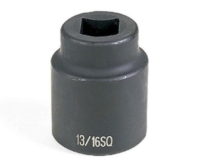 Grey Pneumatic #5 Spline x 13/16'' Square - 4 Point Socket (5313S)