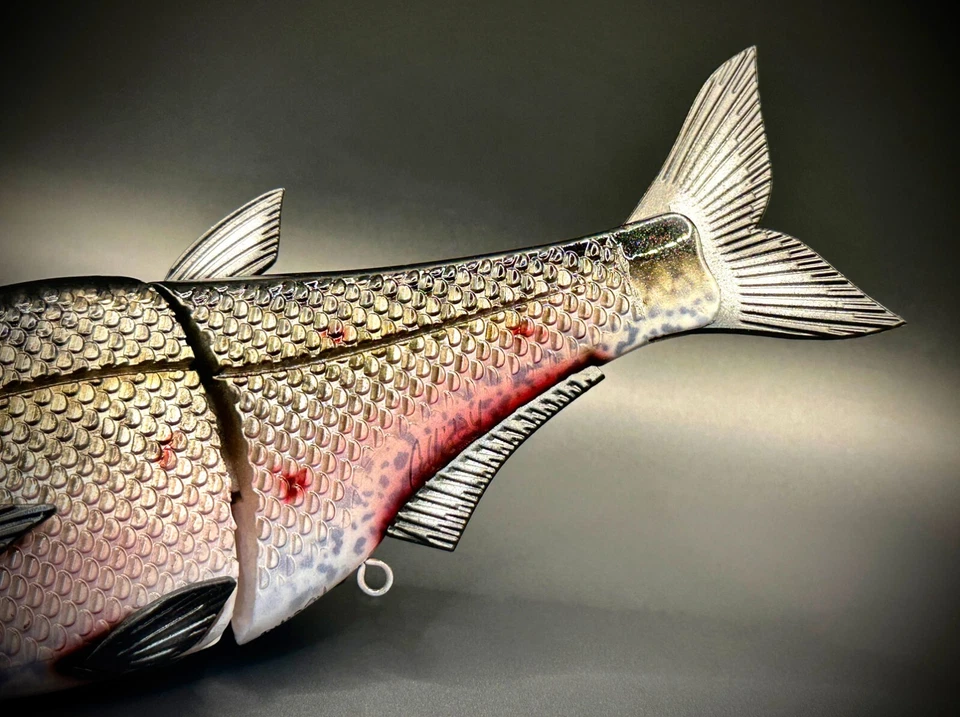 HINKLE SHAD CLONE GIZZARD SHAD ULTRA HD VERSION CUSTOM PAINTED SWIMBAIT 🔥 - Image 3 of 4