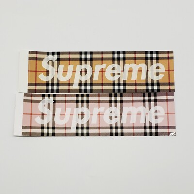 Supreme Box Logo Sticker x 60 SET ステッカー 17AW