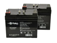 Raion 12V 35Ah Electric Mobility Rascal 318PC Battery 2PK