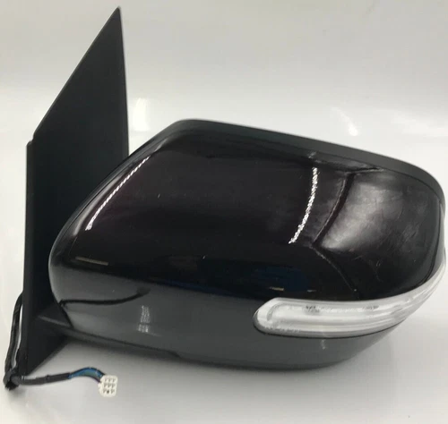 2010-2012 Mazda CX-7 Driver Side View Power Door Mirror Maroon BSA OEM A03B49090