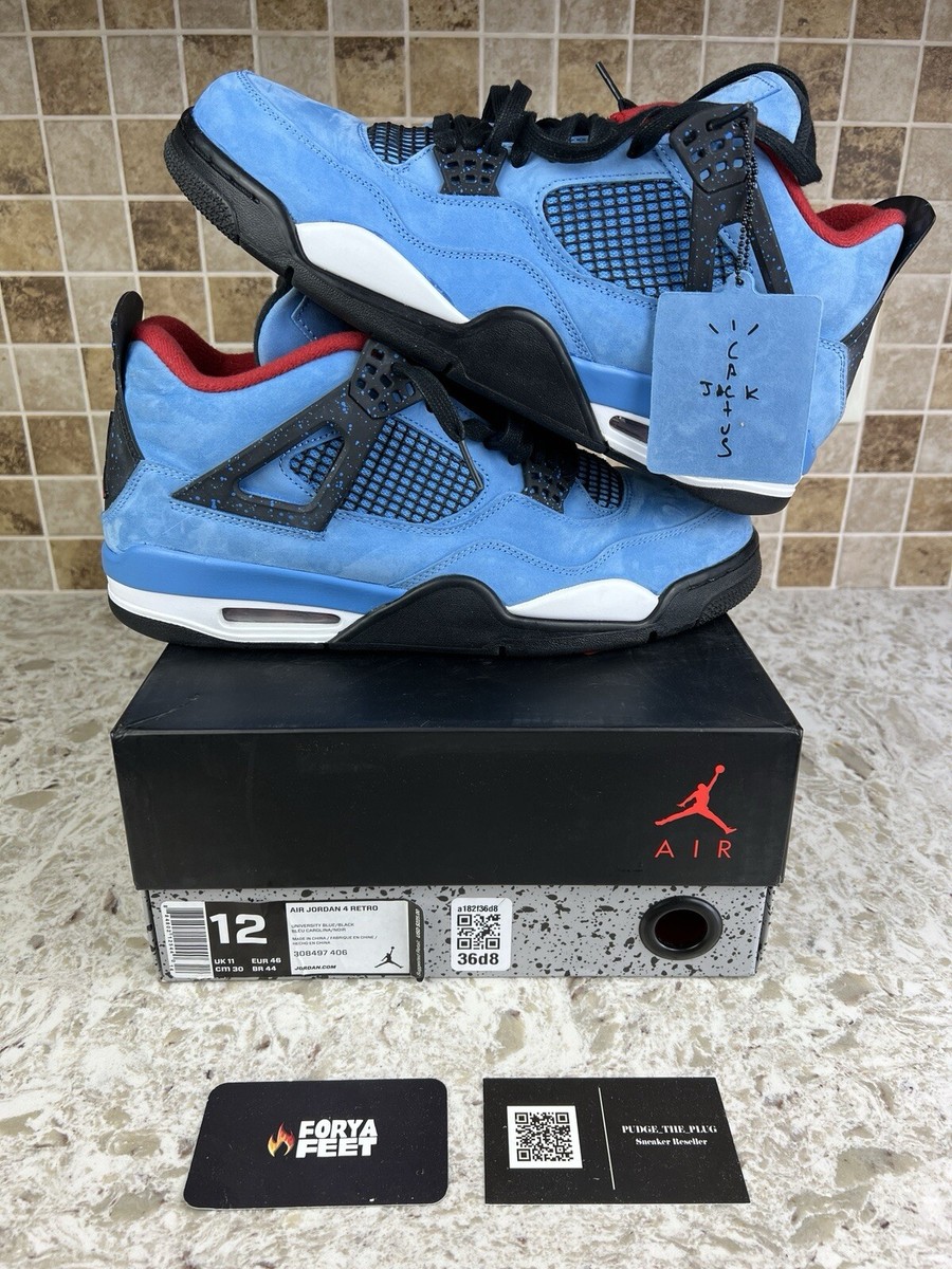 Size 12 - Jordan 4 Retro x Travis Scott Mid Cactus Jack