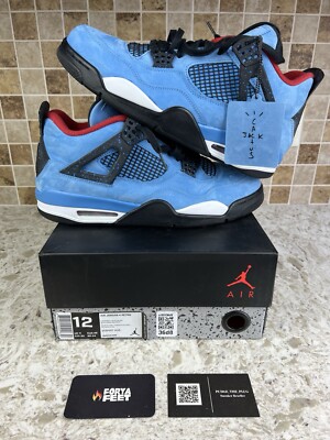 Size 12 - Jordan 4 Retro x Travis Scott Mid Cactus Jack