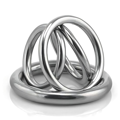 A2 Stainless Steel Heavy Duty Solid Metal O Ring Welded Smooth Round Rings - Picture 6 of 61