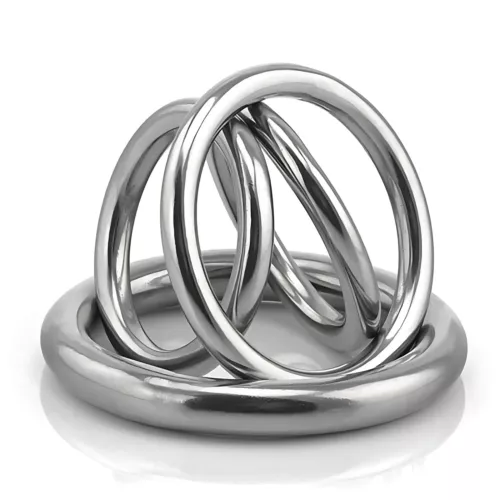 A2 Edelstahl Schwerlast massiv Metall O Ring geschweißt glatt rund Ringe - Bild 7 von 10