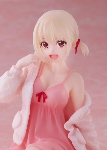 Taito Lycoris Recoil Desktop Cute Anime Figure Chisato Nishikigi Roomwear T40223 - Picture 4 of 4