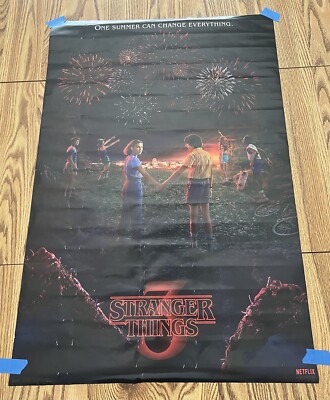 Stranger Things 3 Poster 32x34 Netflix “One Summer Can Change