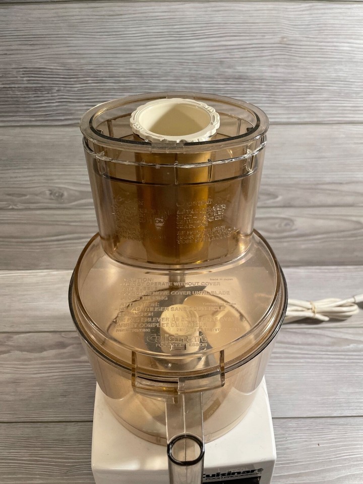 Vintage Cuisinart 120V Food Processor Model DLC8F eBay