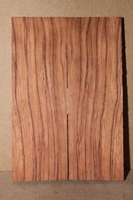 Bubinga knife scale, gun grip. 6 X 2 X 7/16"
