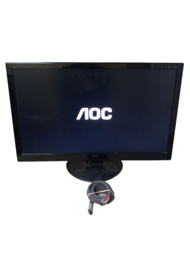Aoc E2752She 270LM00004 Black 27in Widescreen HD LED Monitor w/AC & HDMI Adapter - Picture 1 of 6