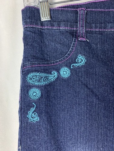 Disney Size 16 Girls Blue Jean shorts - Picture 2 of 5