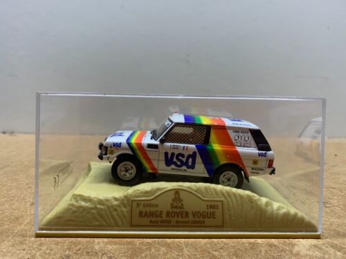 NOREV RANGE ROVER VOGUE PARIS DAKAR 1981 EN BOITE 1/43 H12