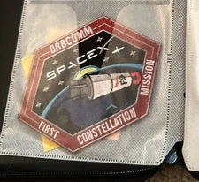 Official SpaceX Mission Patch ORBCOMM First Constellation Mission