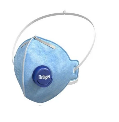 10 x 3951084 Dräger X-plore 1720V Feinstaubmaske FFP2 NR D