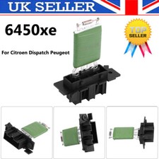 UK HEATER BLOWER RESISTOR FOR CITROEN DISPATCH PEUGEOT EXPERT FIAT SCUDO 6450XE