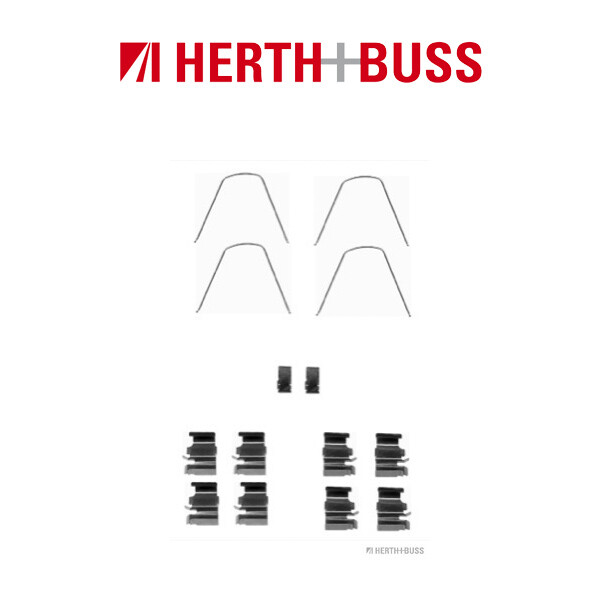 Herth+Buss Jakoparts BremsbeläGe ZubehöRsatz FüR Mazda MX-5 I II Suzuki Vitara-image